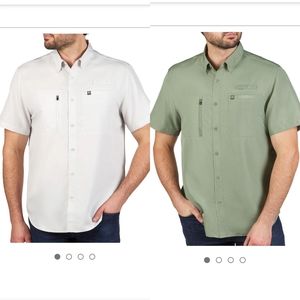(2) American Outdooraman Fishing Shirts